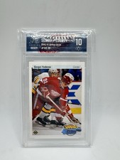1991-92 Upper Deck Sergei Fedorov Rookie Card #525 Young Guns!