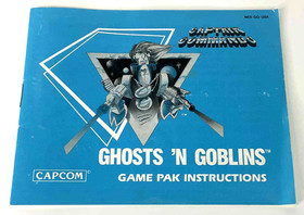 Ghosts'N Goblins Nintendo NES