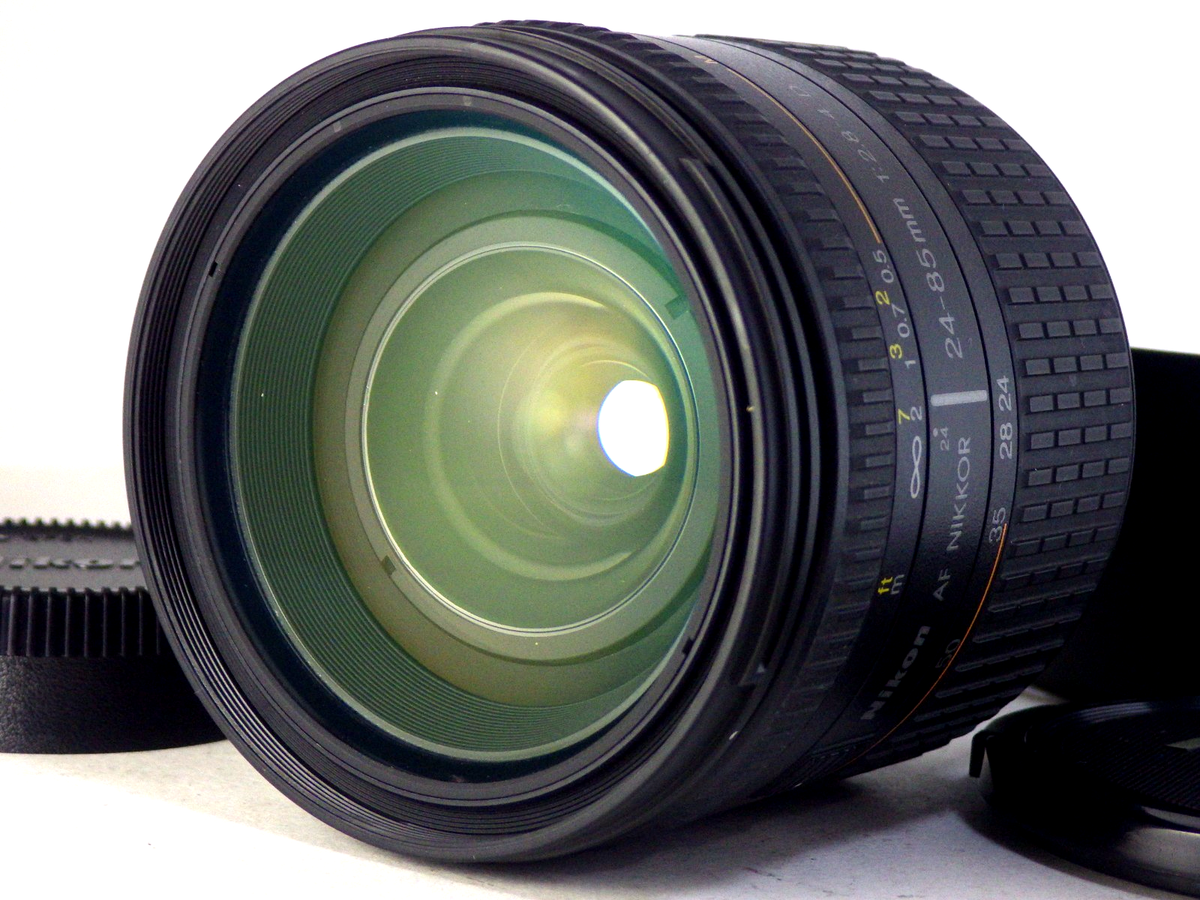 Nikon AF Nikkor 24-85mm f2.8-4 D Zoom Macro Lens +Hood IF Micro