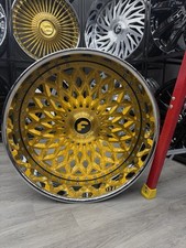 26 Inch Forgiato Wheels Sona G-body Donk 7 Inch Rear Lip