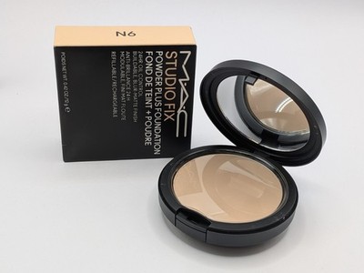 MAC N6 Studio Fix Powder Plus Foundation 24 Hour Oil Control NEW Formula 