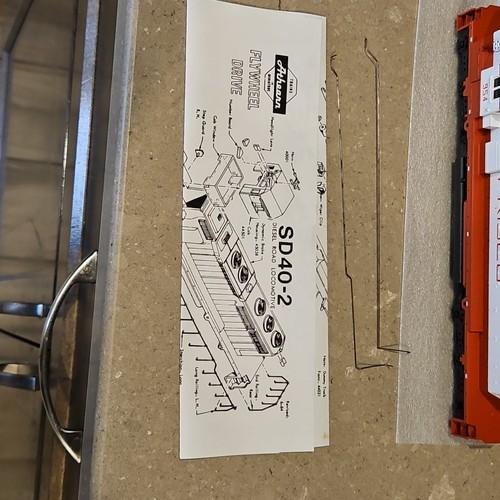 Athearn 4430 Blue Box HO SD40-2 Powered FRISCO #954 DC NIB - Picture 4 of 16