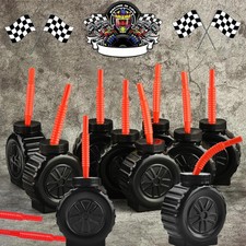 Rennwagen Becher Kunststoff Party Zubehör Kinder Geburtstagsauto