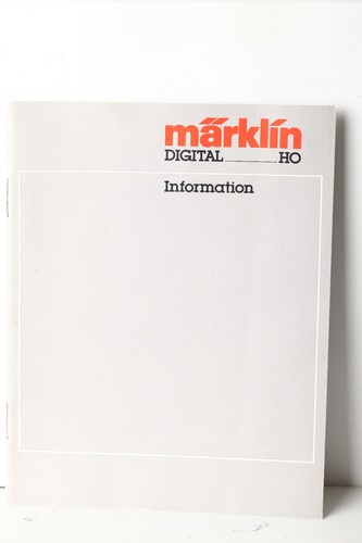 Märklin H0 Manual para Digital (330361) | Condition: Gut