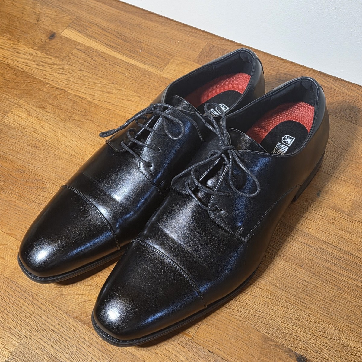 Stacy Adams Black Leather Cap-Toe Derby Oxfords Amazon.com | Stacy Adams Waltham Cap Toe Oxford Black 7 D (M  main image 3