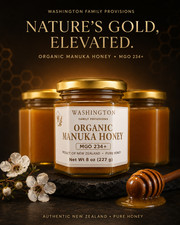 New Zealand Raw Manuka Honey MGO 234 UMF 9 8 oz/227g 100 Pure COA proof