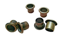 Set of 6 Vintage-Style Brass Tuner Bushings for Harmony Kay Silvertone Gibson