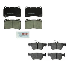 Bosch QuietCast Front Rear Ceramic Disc Brake Pad Kit For Honda Civic Type R L4