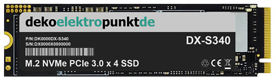 M.2 Gen3 SSD Festplatte passend für Asustor AS6510T Lockerstor 10 [512GB - 2TB]