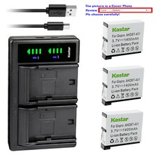 Kastar Battery LTD2 Charger for Genuine GoPro AHDBT-401 Original Hero 4 HERO4