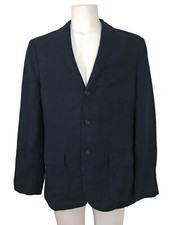 NEW Vintage Rugby Ralph Lauren Linen Sportcoat Jacket  Dark Navy or Creme