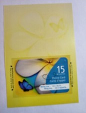 vintage CANADA POST UNSUSED PHONE CALLING CARD  my Ref D4 B