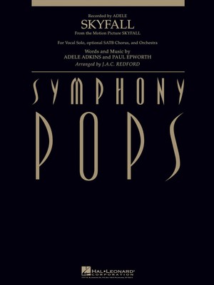 Skyfall Movie Adele Song Symphony Pops for Orchestra Score & Parts Sheet Music