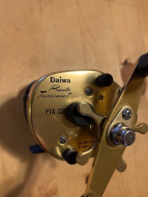 Vintage Daiwa Procaster PMA10S Baitcasting Bass Fishing Reel As Is VF6