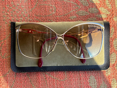 YSL - Yves Saint Laurent Paris 31 Sunglasses Gold Frame - Bronze
