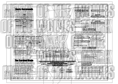 Neo Geo Garou Mark of the Wolves Marquee Art set for Taito Vewlix