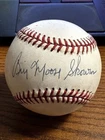 BILL SKOWRON "MOOSE" 2 SIGNED AUTOGRAPHED OAL BASEBALL!  Yankees, White Sox!