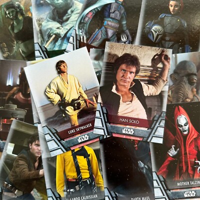 Star Wars Topps Holocron Serie 2020 Base Karten & Inserts - Wählen Sie Ihre Karten