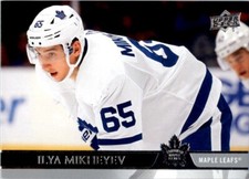 2020-21 Upper Deck Ilya Mikheyev Toronto Maple Leafs #420 Hockey Card