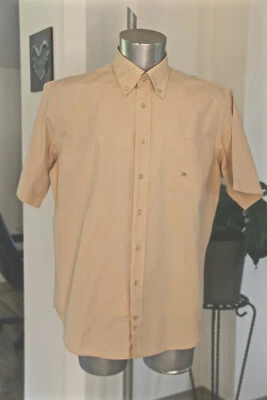 chemise manches courtes nude + tartan BURBERRY london T 5 XL EXCELLENT ÉTAT - Photo 1/3