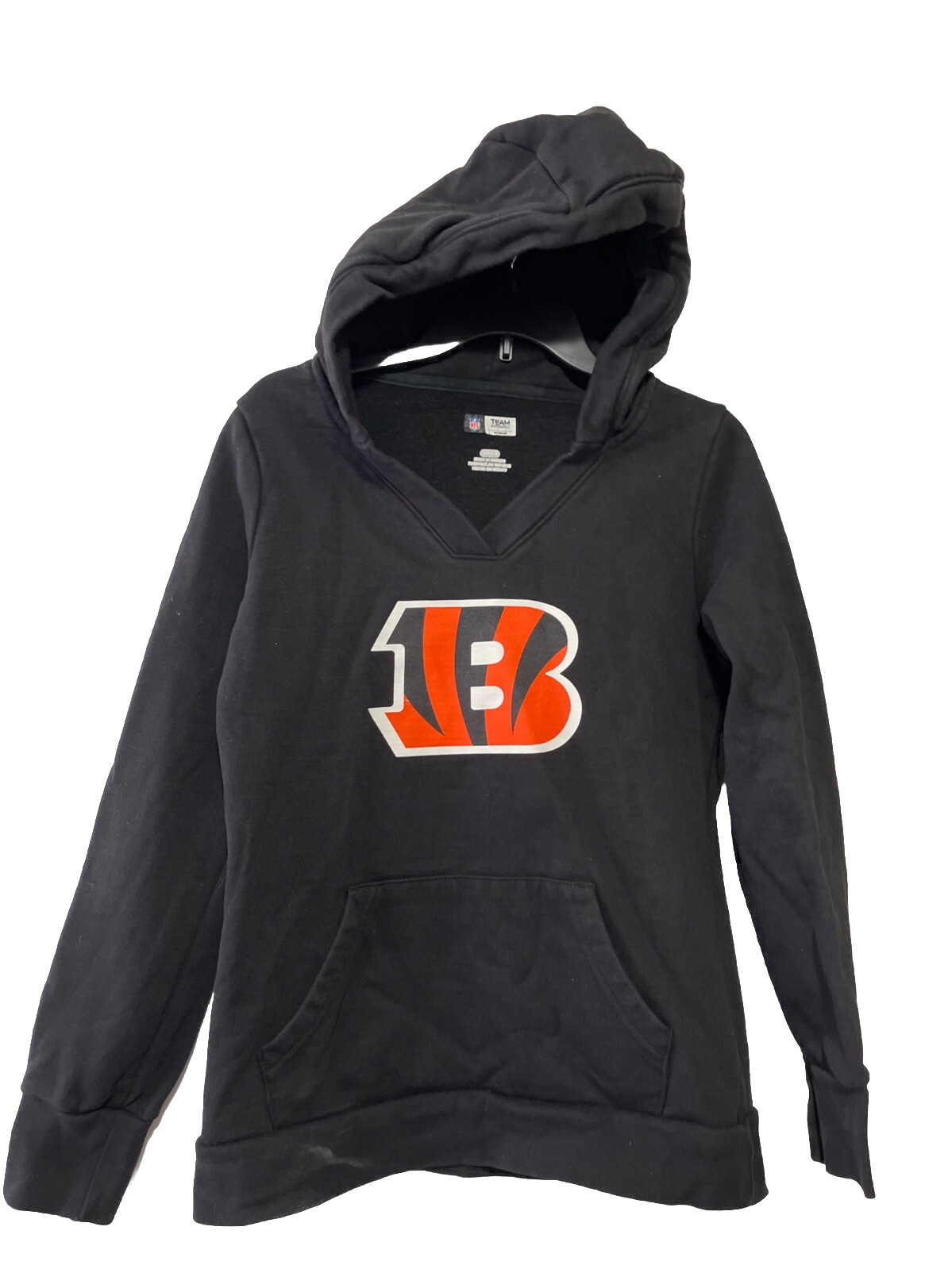 NFL Cincinnati Bengals Sweatshirt Womens S Black