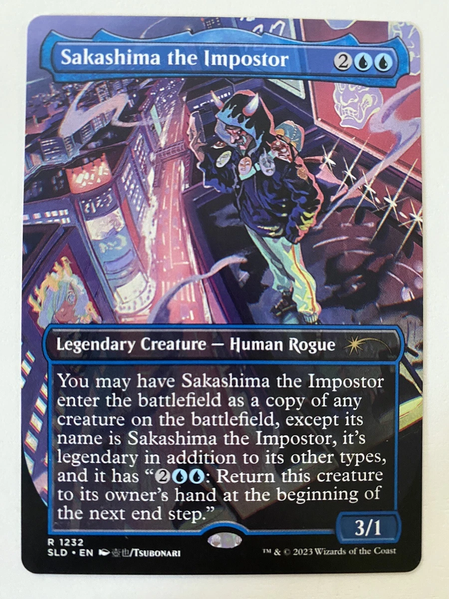 Sakashima The Imposter *Non-Foil* SECRET LAIR: City Styles NM/MT