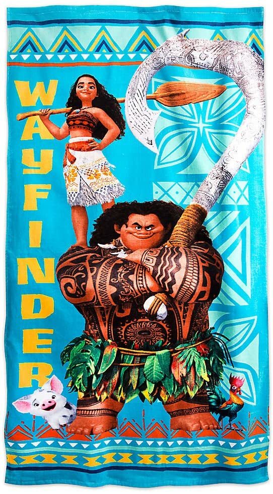 ⭐️MOANA⭐️さま専用です New Disney Parks Moana Maui Wayfinder 30 x 58 Beach Pool