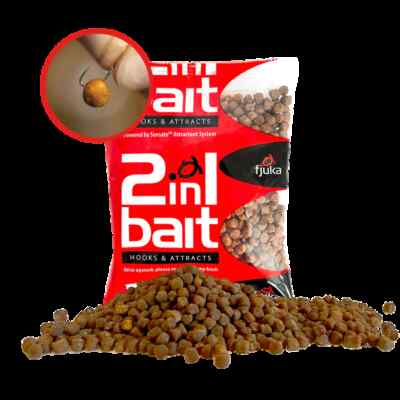 FJUKA in BAIT 5mm ACTION HOOK BAITS HOOKABLE PELLETS