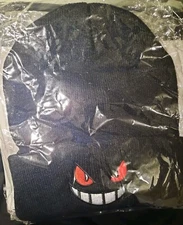 Gengar Beanie One size fits most stitched Skullcap Cap Inspired by Pokemon