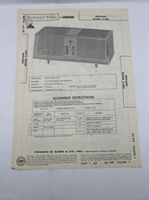 Vintage 1967 SAMS PHOTOFACT Manual Schematic Midland 11-460 AM Radio Receiver