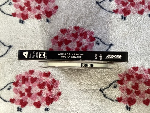 ALICIA de LARROCHA - MOSTLY MOZART (4 TRACK OPEN REEL TO REEL @7-1/2 ips) *MINT* - Picture 4 of 5