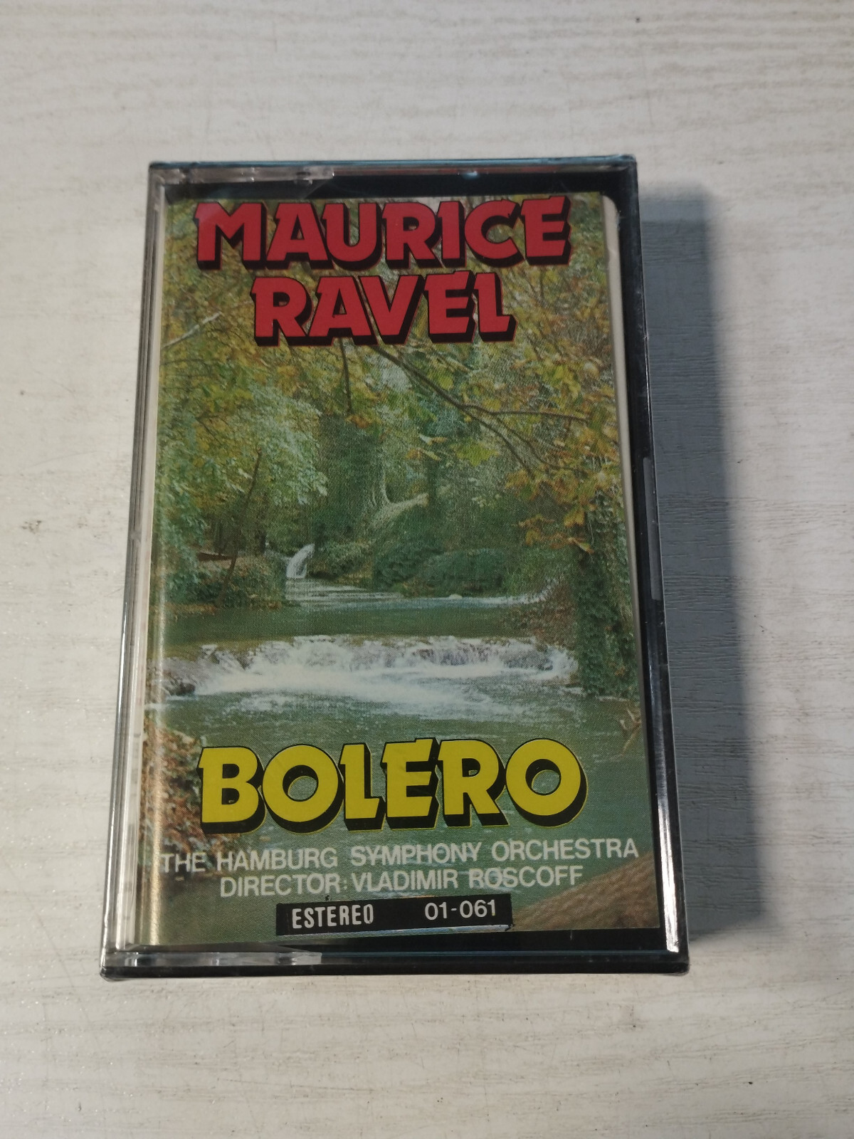 Ravel Bolero Vladimir Roscoff Hamburg Orchestra - New Cassette