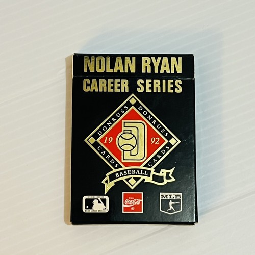 1992 Donruss & CocaCola NOLAN RYAN Career Series Complete Set (sealed