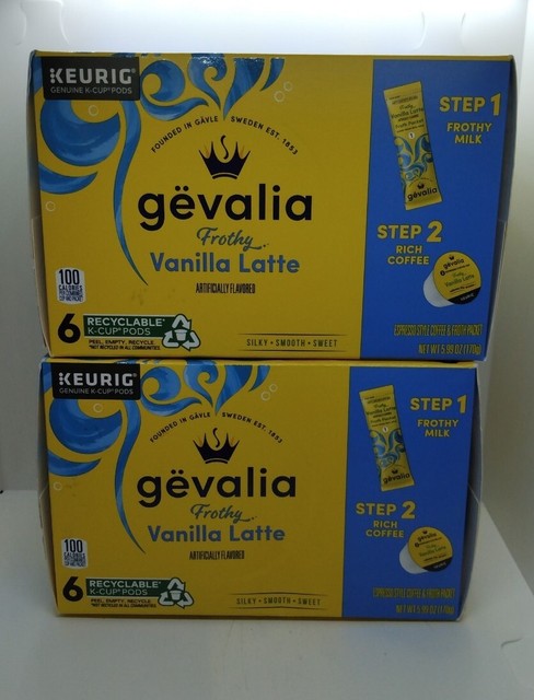 Gevalia Vanilla Latte Espresso Keurig K 