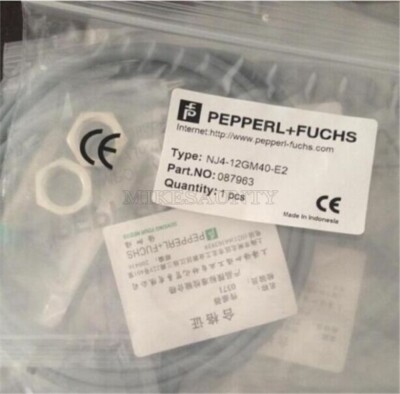 New 1Pcs Pepperl+Fuchs Proximity Switch NJ4-12GM40-E2 Plc Module pa