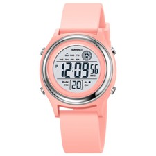 SKMEI Woman Girls Fashion Cute Silicone Digital Electronic Quartz Wrist Watches