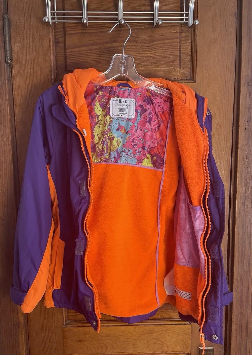nike purple orange jacket