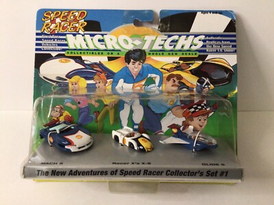 ACE Speed Racer Micro-Techs,  New Adventures Set #1  1994, Vintage