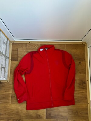 Puma Men's Red Scuderia Ferrari Full Zip Track Jacket Size L Large