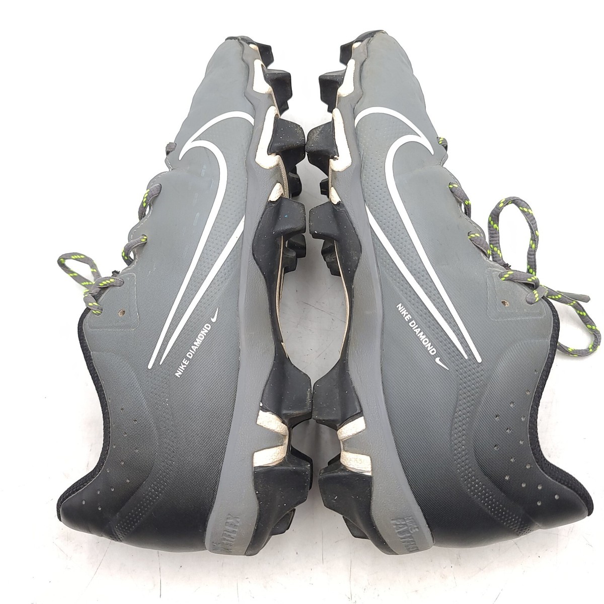 Nike Hyperdiamond 4 Keystone Womens 9 Gray Softball Cleats Shoes