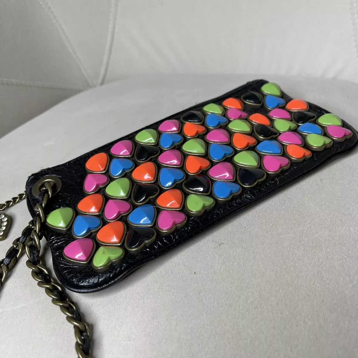 Betsey johnson candy heart outlet luggage