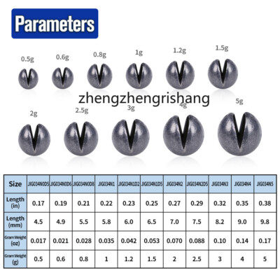 300 Pcs Split Shot Fishing Weights Sinkers Fishing Line Lead