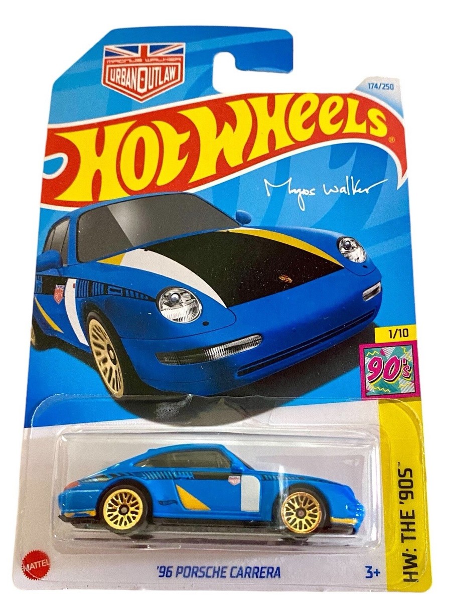 Hot Wheels 2024 Blue '96 Porsche 911 Carrera #174 Hot Wheels The