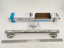 (1) NEW Moen Banbury 18" Grab Bar w/ Grip Pads ADA 500lbs - CHROME - MYG2618CH