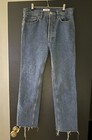 RE/DONE 70's High Rise Stove Pipe Jeans Medium Wash Size 29 $265 — photo 7