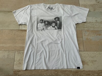 Bad Brains  Vans  rare  vintage Official T Shirt white MEDIUM size M   CRO-MAGS
