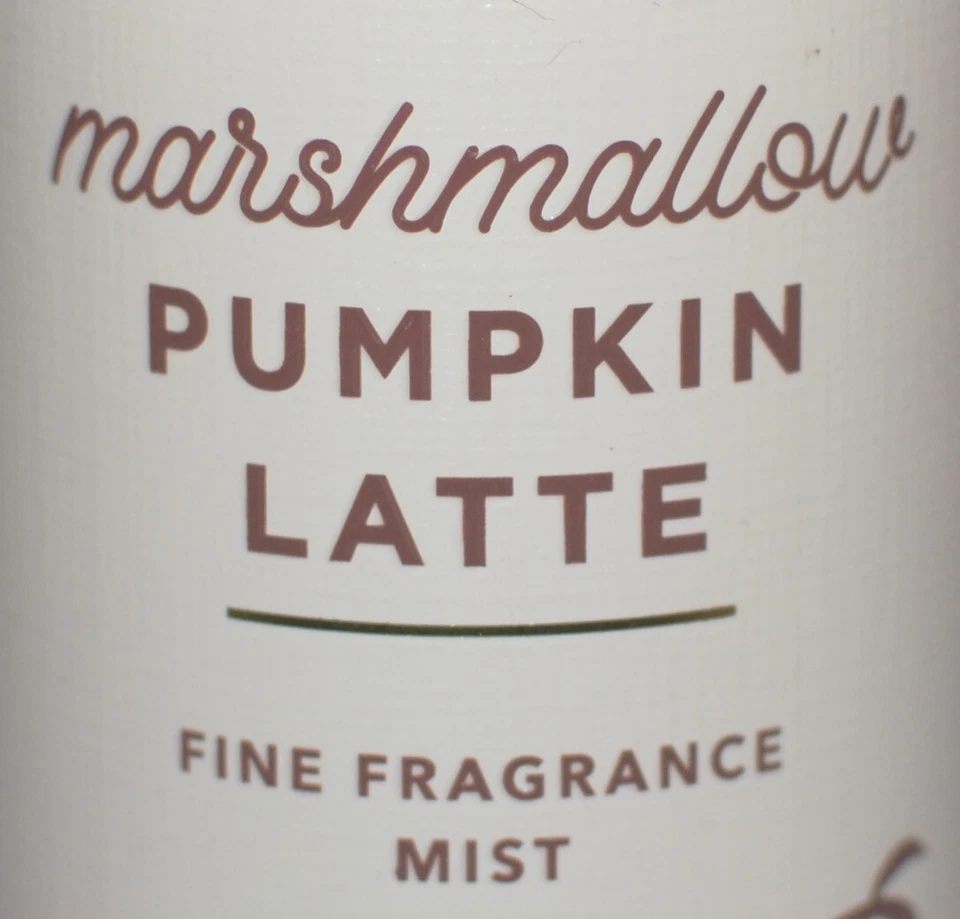 1 件全新沐浴和身体工作 MARSHMALLOW PUMPKIN LATTE FRAGRANCE MIST 身体喷雾 8 盎司 — 第 2/4 张图片