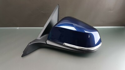 Original BMW 1 series F21 exterior mirror side mirror left Mediterranean blue 7268529