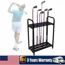 27 Holes Steel Golf Club Holder Display Stand Organizer Golf Club Storage Rack