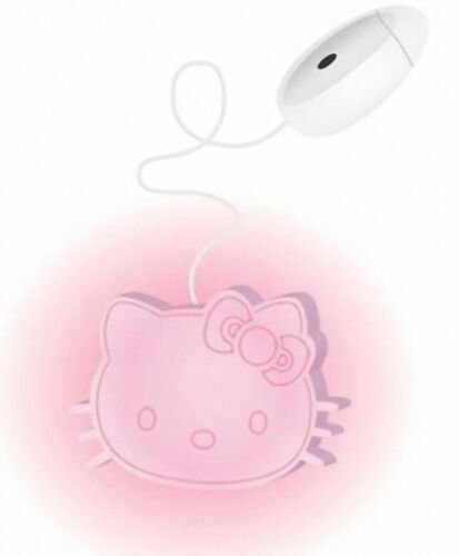 HELLO KITTY Pink Acrylic Mobile Light COLOUR CHANGING - Picture 1 of 1